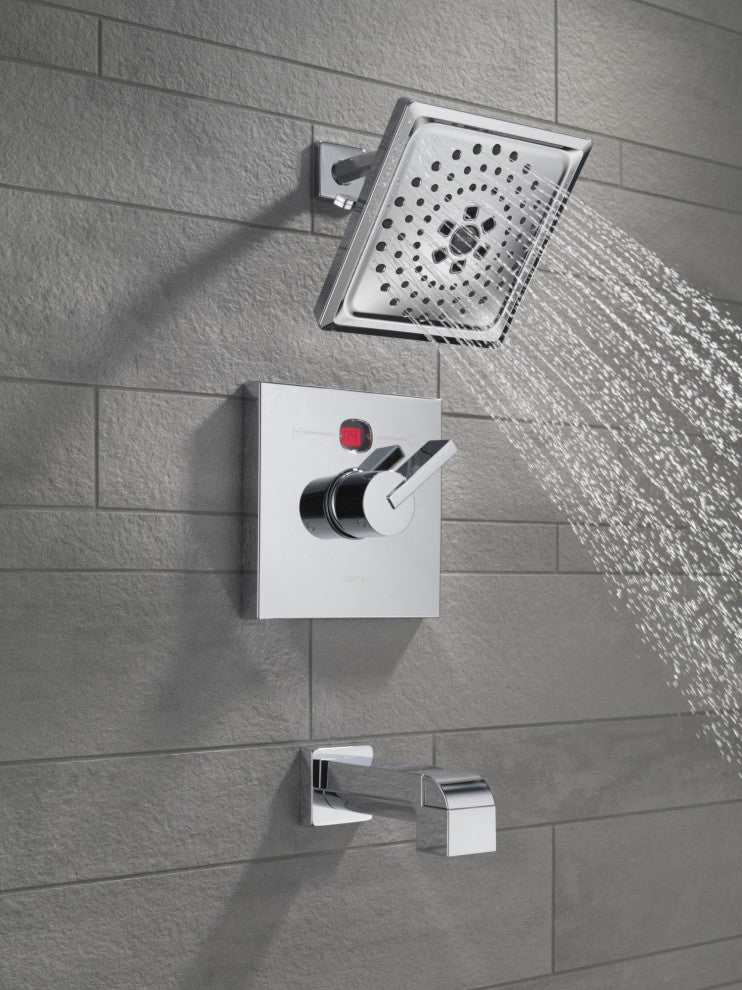 Delta RP51034 Square Shower Arm Flange - Brilliance Polished Nickel