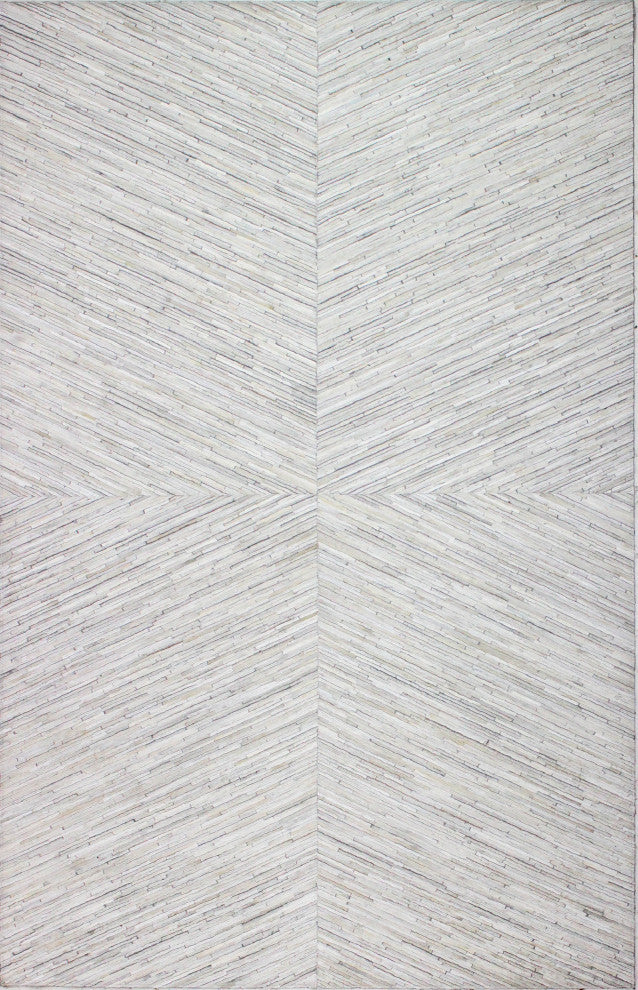 Neon Area Rug White 5' X 8'