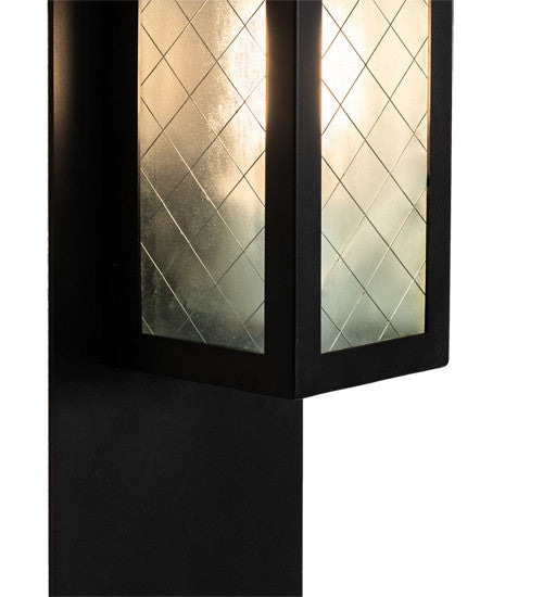 Meyda Lighting 221673 6" Wide Quadrato Diamond Wall Sconce