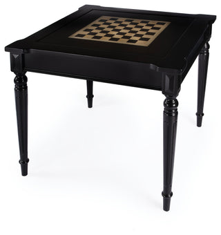 Vincent Multi-Game Card Table, Black