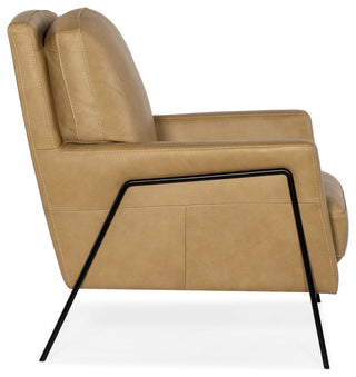 Amette Metal Frame Club Chair