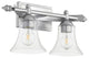 Aspen 2-Light Vanity Fixture, Classic Nickel