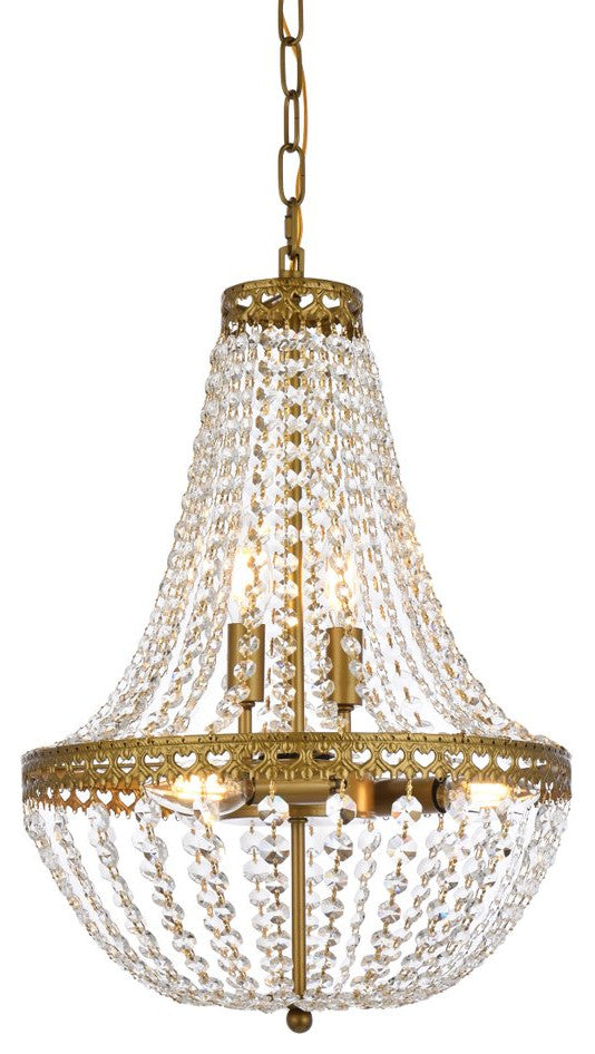 Victor 14" Pendant, Brass