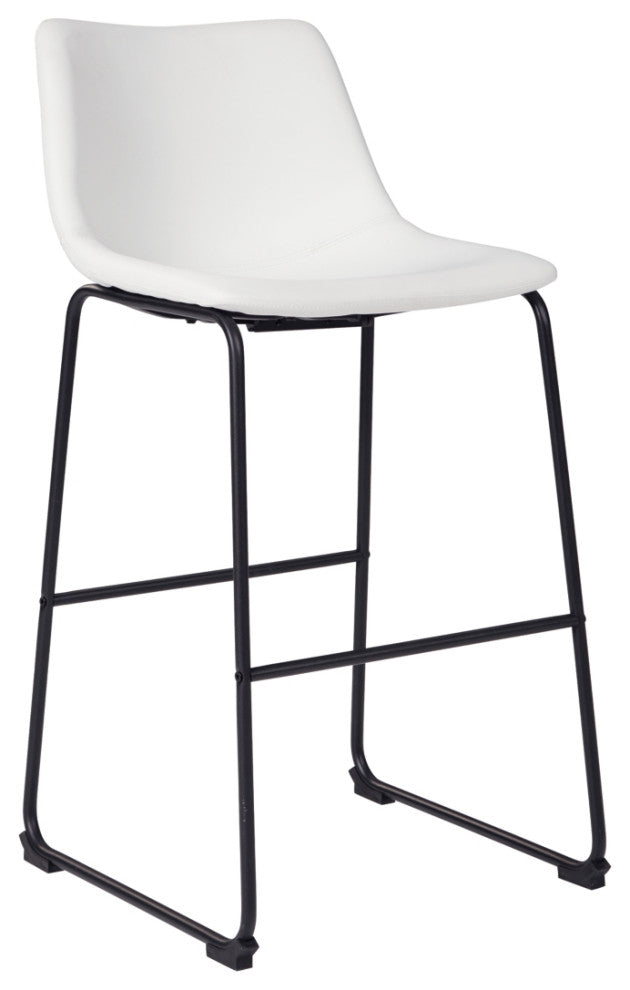 Tall UPH Barstool, Set of 2, White
