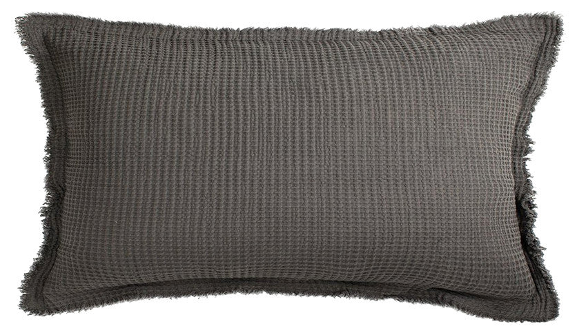 Tipton Matelasse Sham, Charcoal King