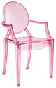 Casper Dining Armchair, Pink