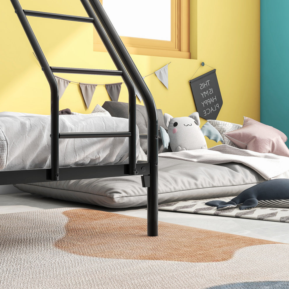 Gewnee Heavy Duty Twin-Over-Full Metal Bunk Bed