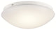 Kichler Ceiling Space 1 Light LED Flush Mount in White