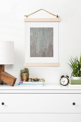 Deny Designs Iveta Abolina Coastal Raindrops Art Print