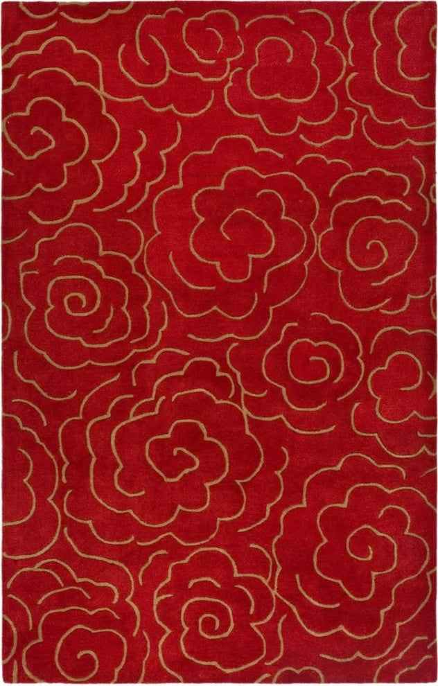 Safavieh Soho SOH812A 6'' Square Red Rug