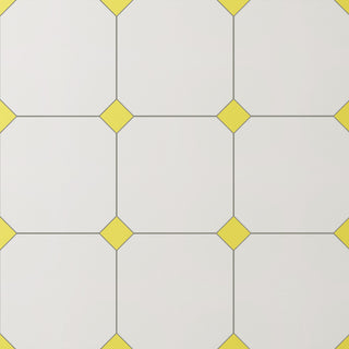 Vaudeville Octagon Nacar, Taco Lima Porcelain Floor/Wall Tile