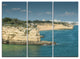 "Armacao de Pera Algarve Beach" Canvas Wall Art, 3 Panels, 36"x28"