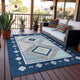 Indoor/Outdoor Phoenix PH2 Denim Machine Washable 5' x 7'6" Rug