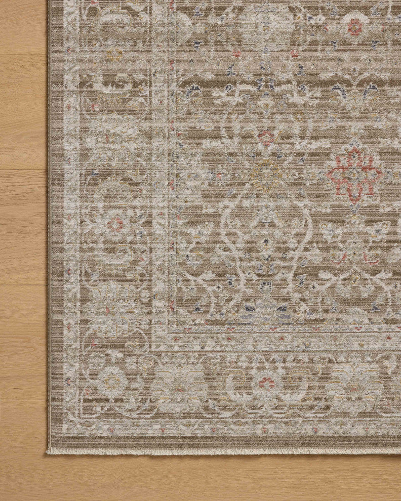 Chris Loves Julia x Loloi Ida Bark / Multi 2'-3" x 3'-10" Accent Rug