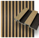 Waterproof Slat Panel, Pickled Oak, Sample