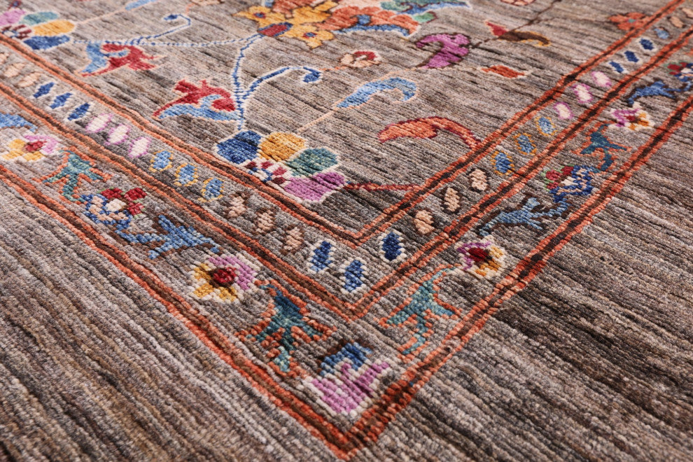 Persian Tabriz Handmade Wool Rug 8' 2" X 10' 0" Q7537