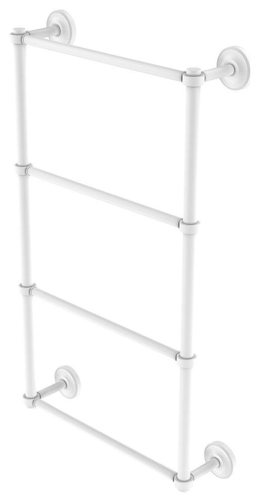Prestige Regal 4-Tier 30" Ladder Towel Bar, Matte White