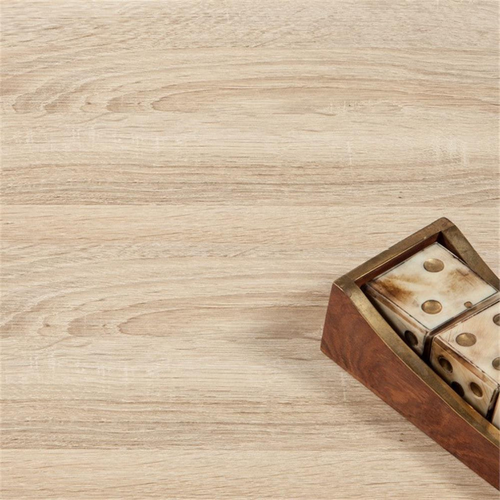 Tvilum Aurora 2 Drawer Nightstand in Oak Structure