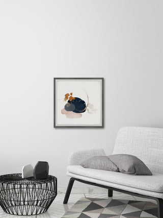 "Perpetual Storm" Framed Painting Print, 24x24