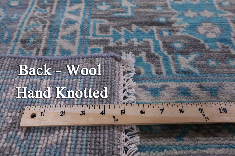 Turkish Oushak Handmade Wool Rug 8' 1" X 10' 0" - Q15864