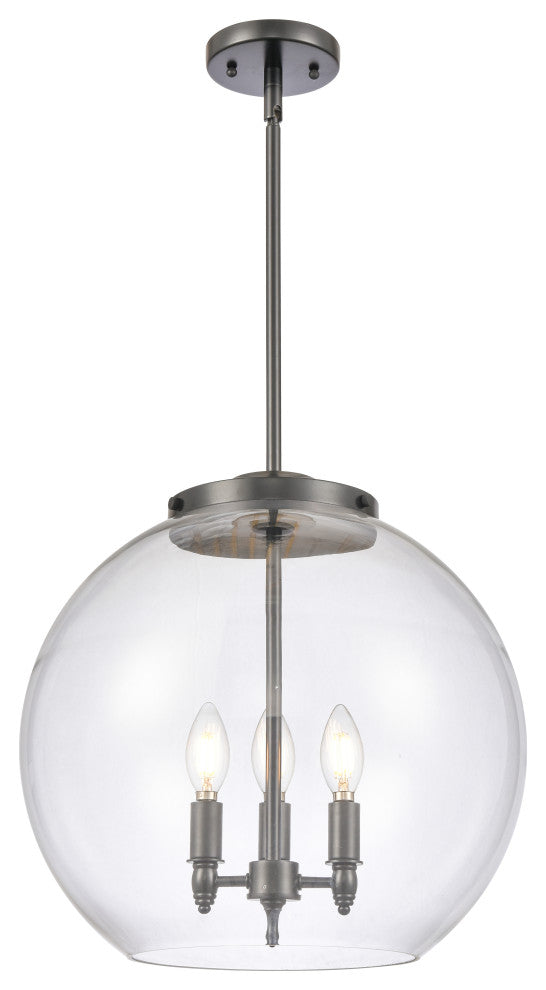 INNOVATIONS 221-3S-BK-G122-16 3-Light Pendant Matte Black