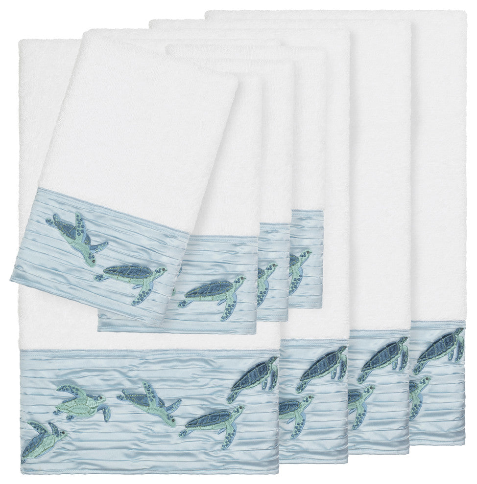 Mia 8 Piece Embellished Towel Set