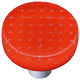 Bubbles Orange, Knob Round, Black Post