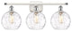 Innovations 516-3W-WPC-G1215-8-LED 3 Light Vanity Light, White, Polished Chrome