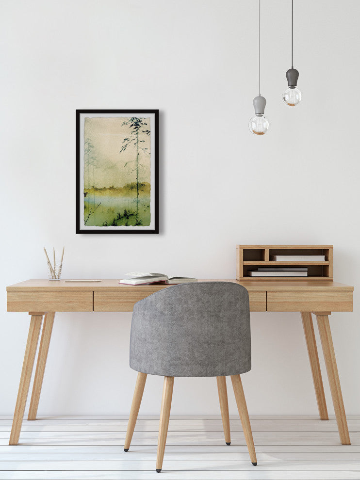 "The Wild Lake" Framed Painting Print, 20x30