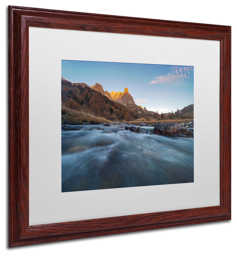 Mathieu Rivrin 'Admire Nature' Matted Framed Art, Wood Frame, White, 20x16