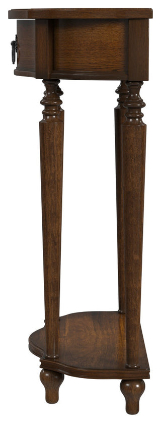 Ashby Painted Console Table, Winter Forest, Antique Cherry