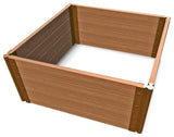 Tool-Free Classic Sienna Raised Garden Bed 4'x4'x22" 2" profile