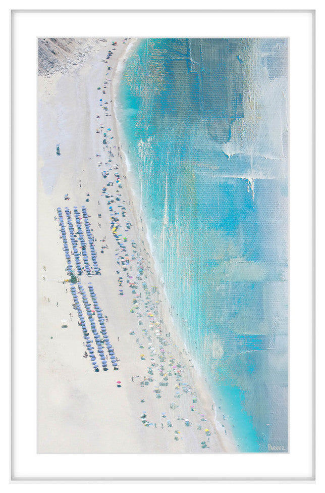 "The Coast" Framed Painting Print, 12"x18"