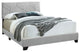Progressive Furniture Jordan All-In-One Gray Upholstered King Bed