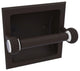 Clearview Recessed Toilet Paper Holder with Twisted Accents, Oil Rubbed Bronze