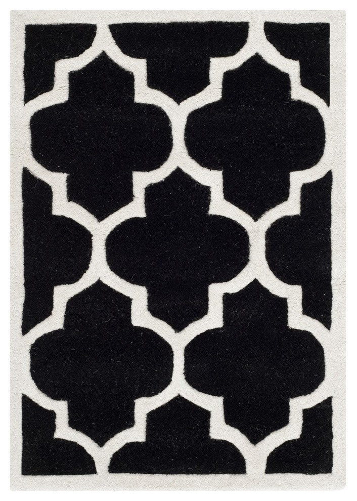 Safavieh Chatham CHT733K 7' Square Black Rug