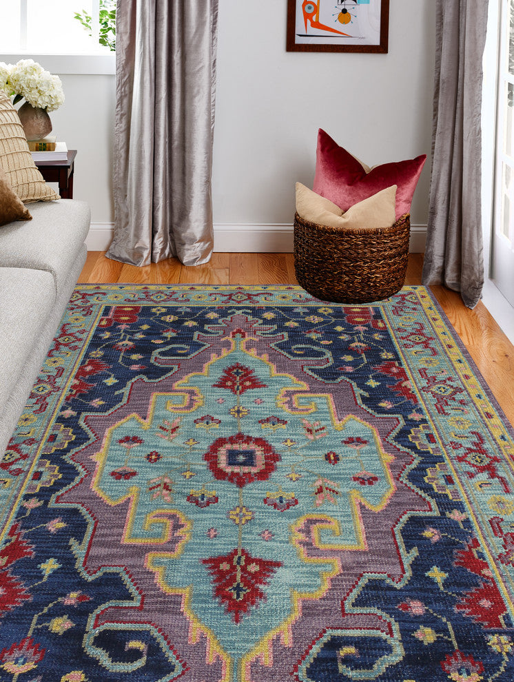Bashian Ephesus Lilac Area Rug, 8.6''x11.6''