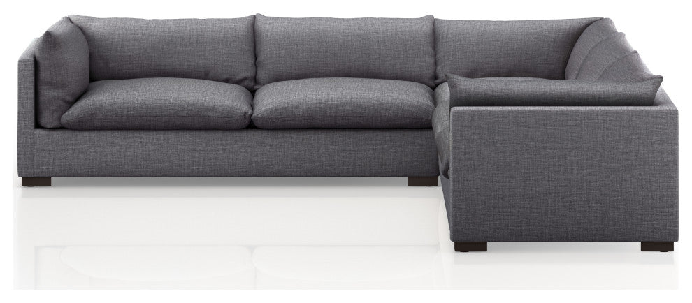 Westwood 3pc Sectional-122"-Charcoal