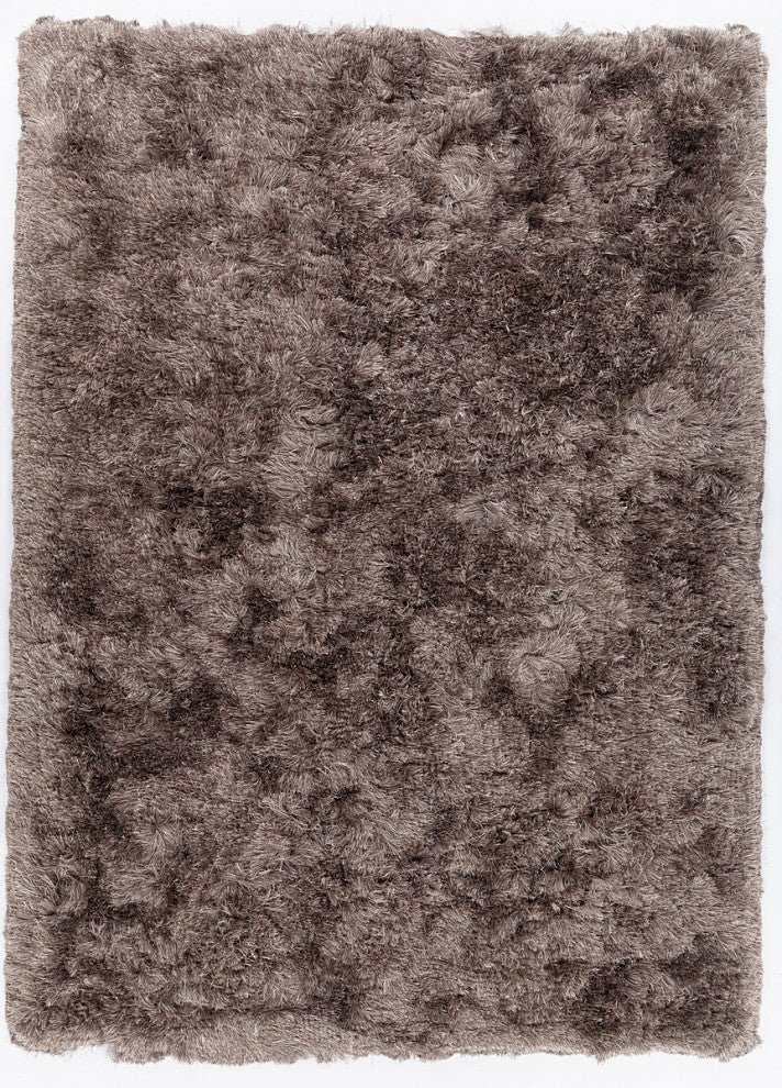 Teagan Hand woven Contemporary Shag Rug, Tan, Rectangular 9'x13'