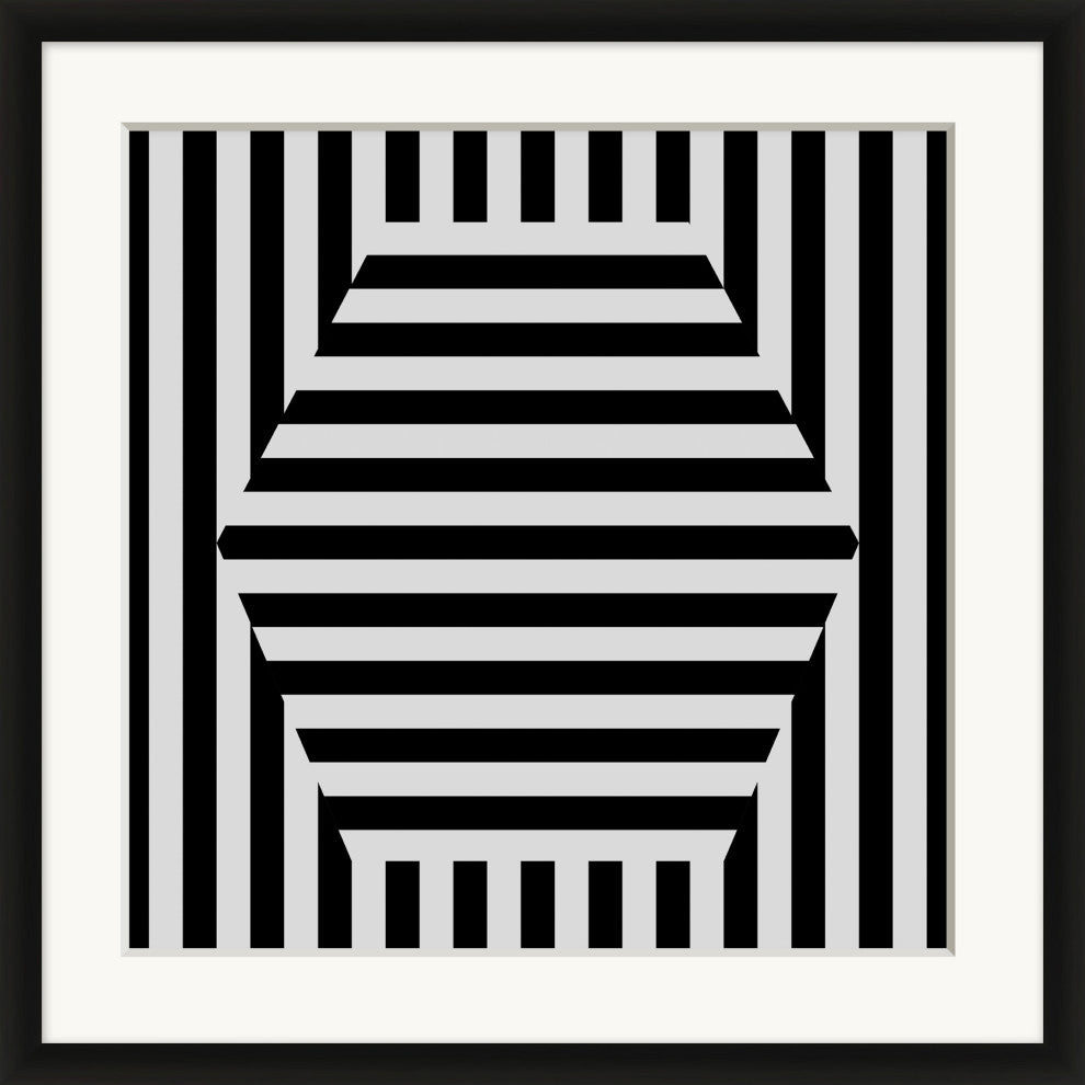 White Stripes 13, Giclee Reproduction Artwork