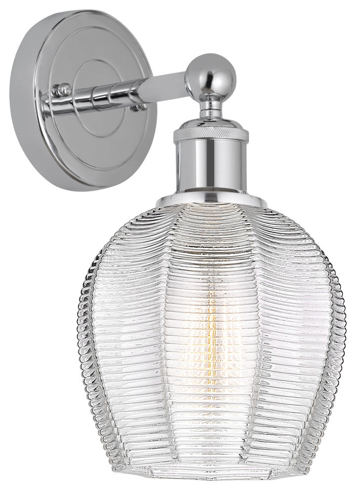 Innovations 616-1W-PC-G462-6 1 Light 5.75" Sconce, Polished Chrome