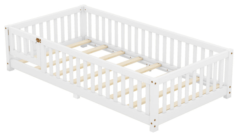 Gewnee Twin Size Bed Floor Bed