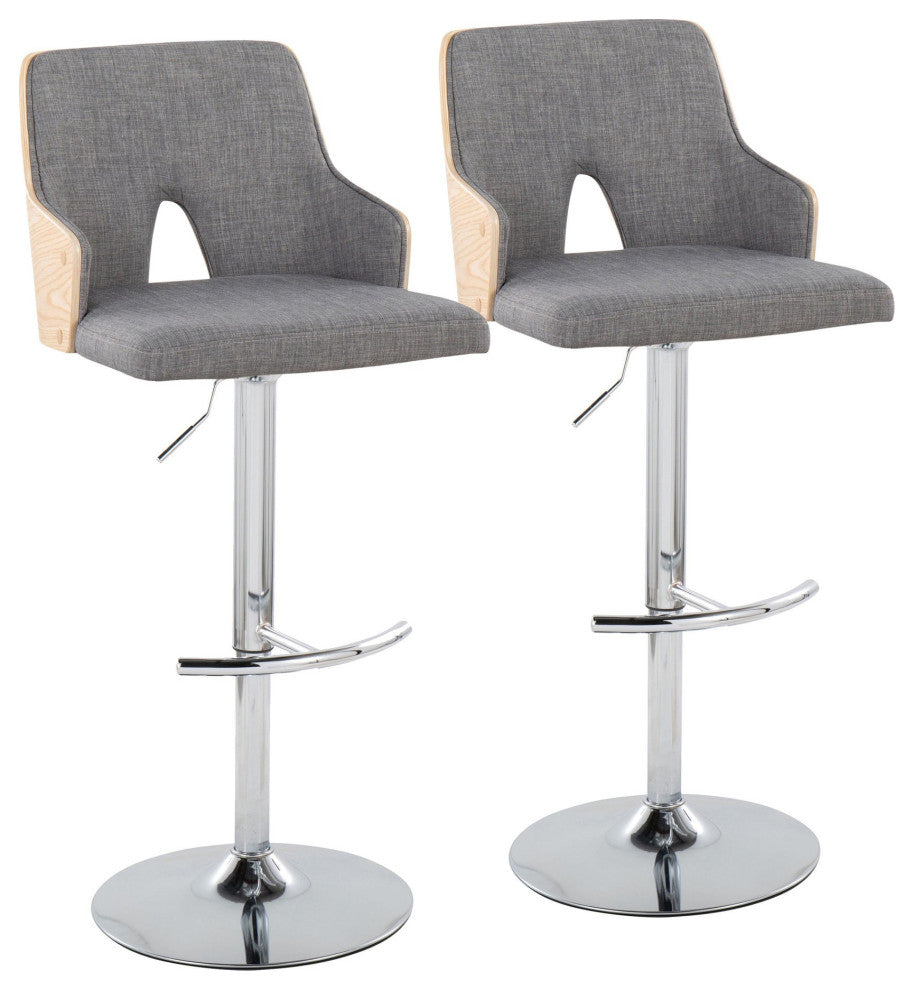 Stella Adjustable Barstool, Set of 2