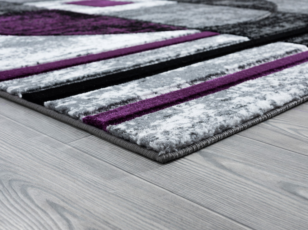 United Weavers Bristol Epsilon Plum Area Rug 5'3x7'6