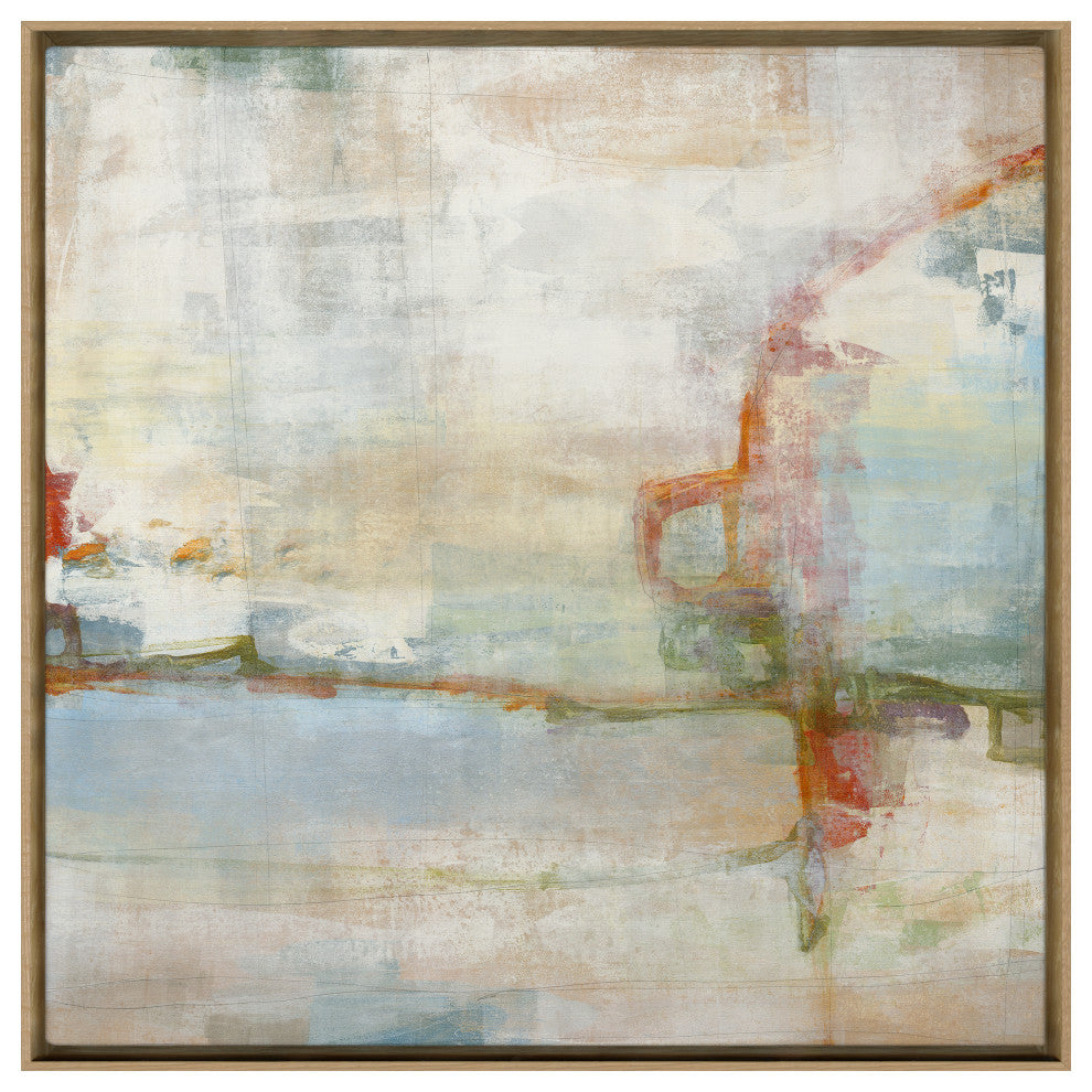 White Bluffs 6 Fine Art Print, Oak, 30"x30"