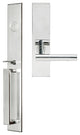 Copenhagen Lever, Mortise Dummy Handleset, Left Hand, Polished Stainless Steel