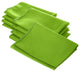 LA Linen Polyester Poplin Napkin, 10 Pack, Lime