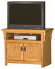 Eagle Furniture 34" Mission Entertainment Console, Caribbean Rum