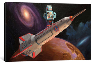 "Rocket Surfer" by Eric Joyner, 26x18x1.5