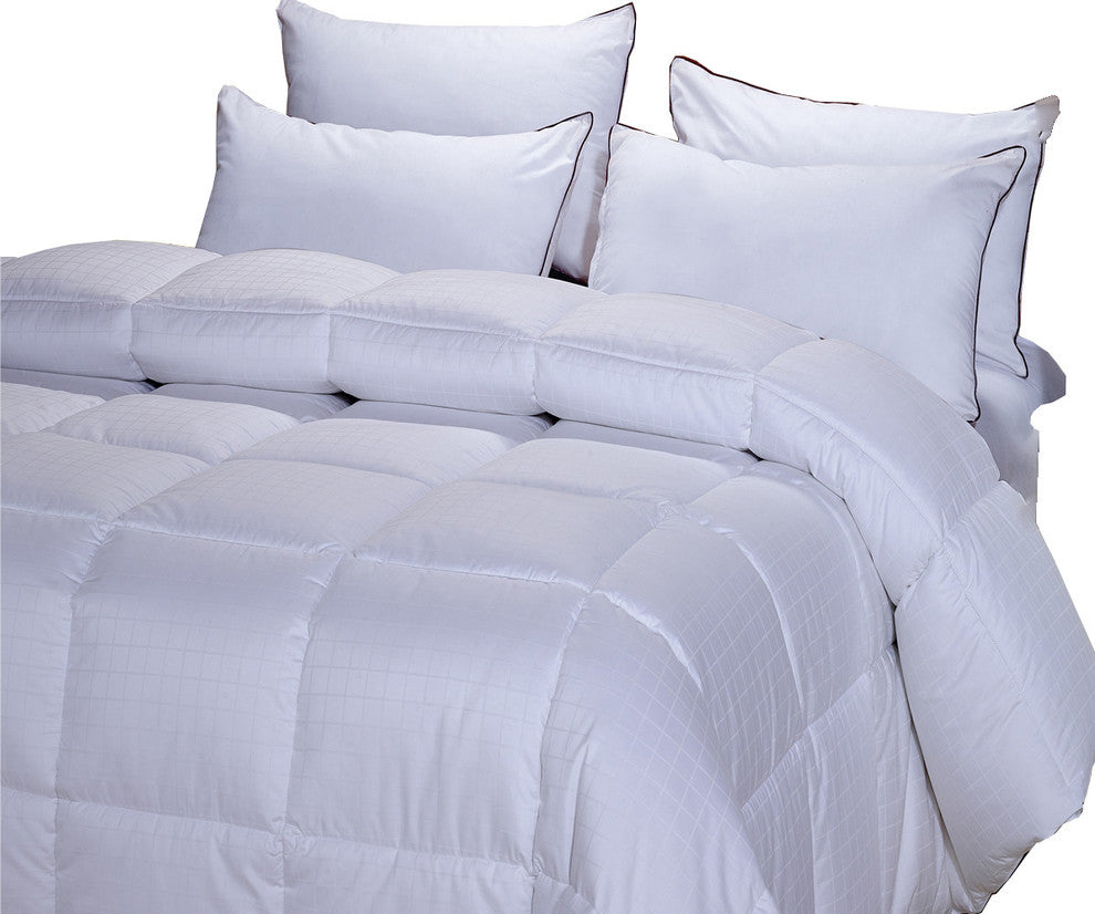 Overfilled Dobby Down Alternative Comforter, King/Cal King